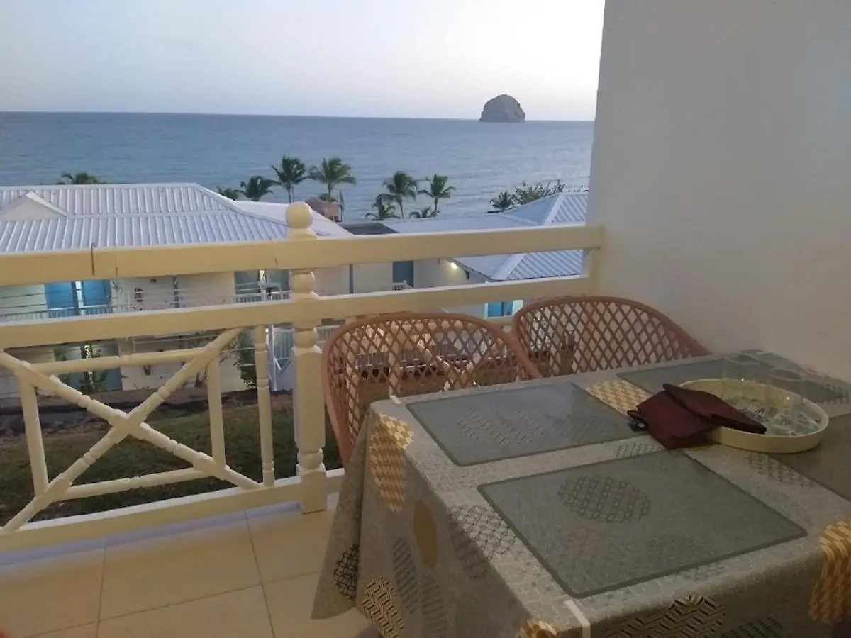 Superbe Studio Mi Amor Face Au Rocher Du Diamant Apartment Le Diamant Martinique
